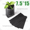 Ідеальні для кореневої системи рослин чорні пакети для саджанців 7, 5*15 см.