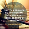 Услуги адвоката в Киеве по уголовным делам.